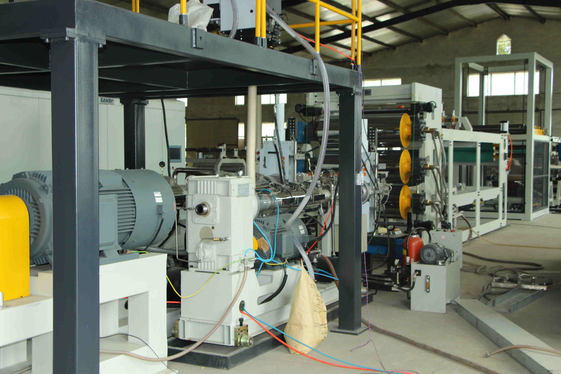 1200mm ABS HIPA PMM Sheet Extrusion Line 1-8mm Product Thickness